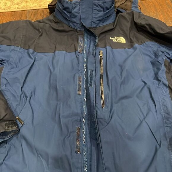 VTG The North face HYVENT men’s size L jacket blue in GUC wash and wear - Picture 6 of 14